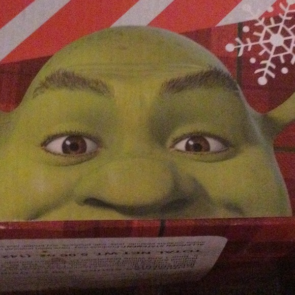 Shrek & Donkey Christmas Ceramic Coffee Mug Set of 4 Collectible 2007 Dreamworks - Picture 11 of 16